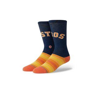NWT Houston Astros Alt Jersey #3 Series Crew Socks